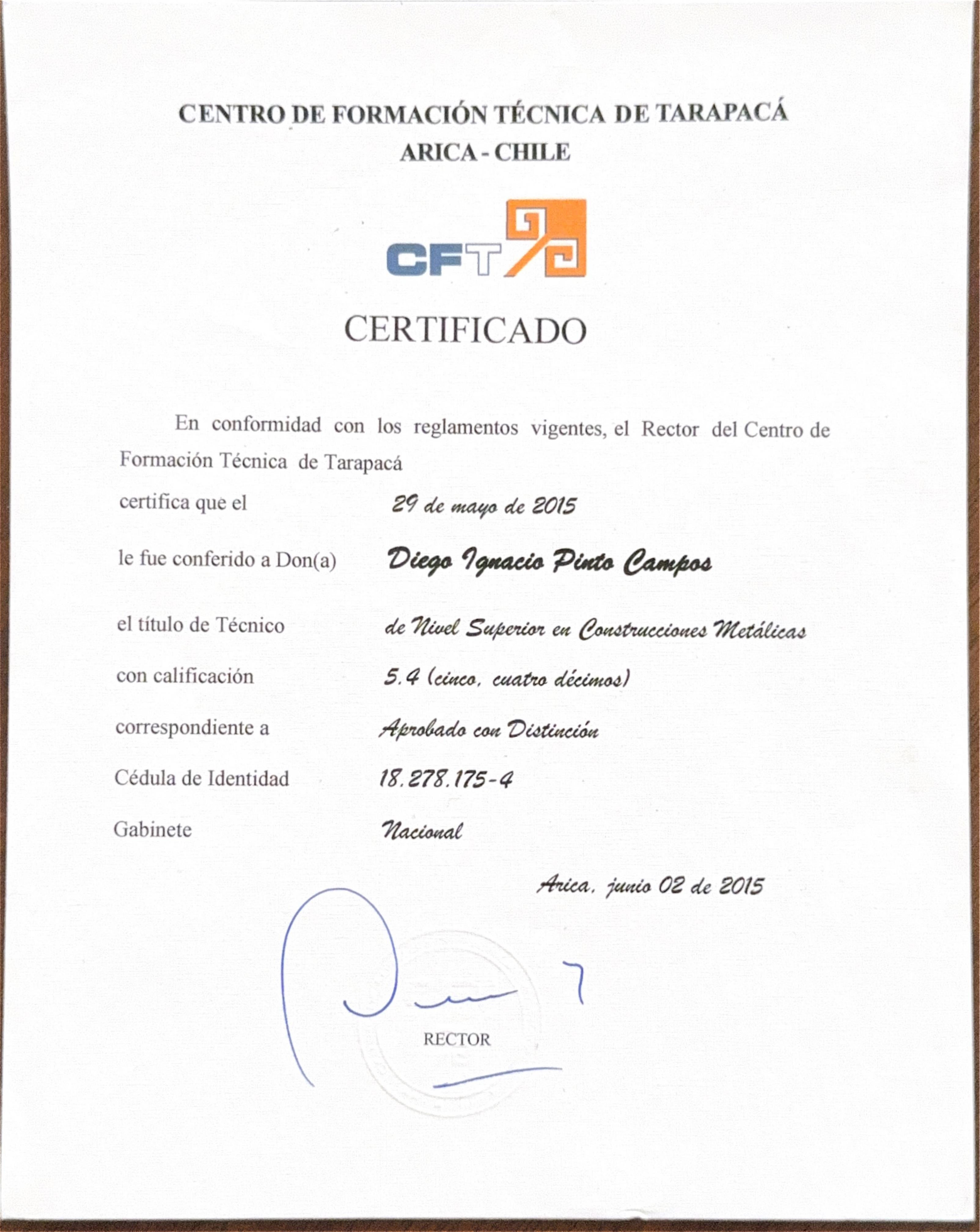 Certificado 3